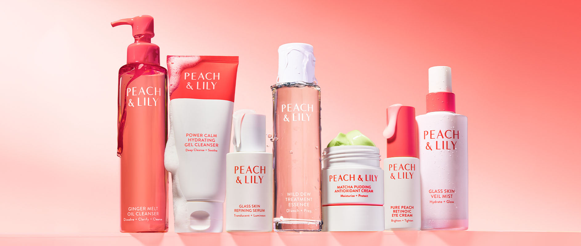 Peach & Lily Korean Glass Skin Products