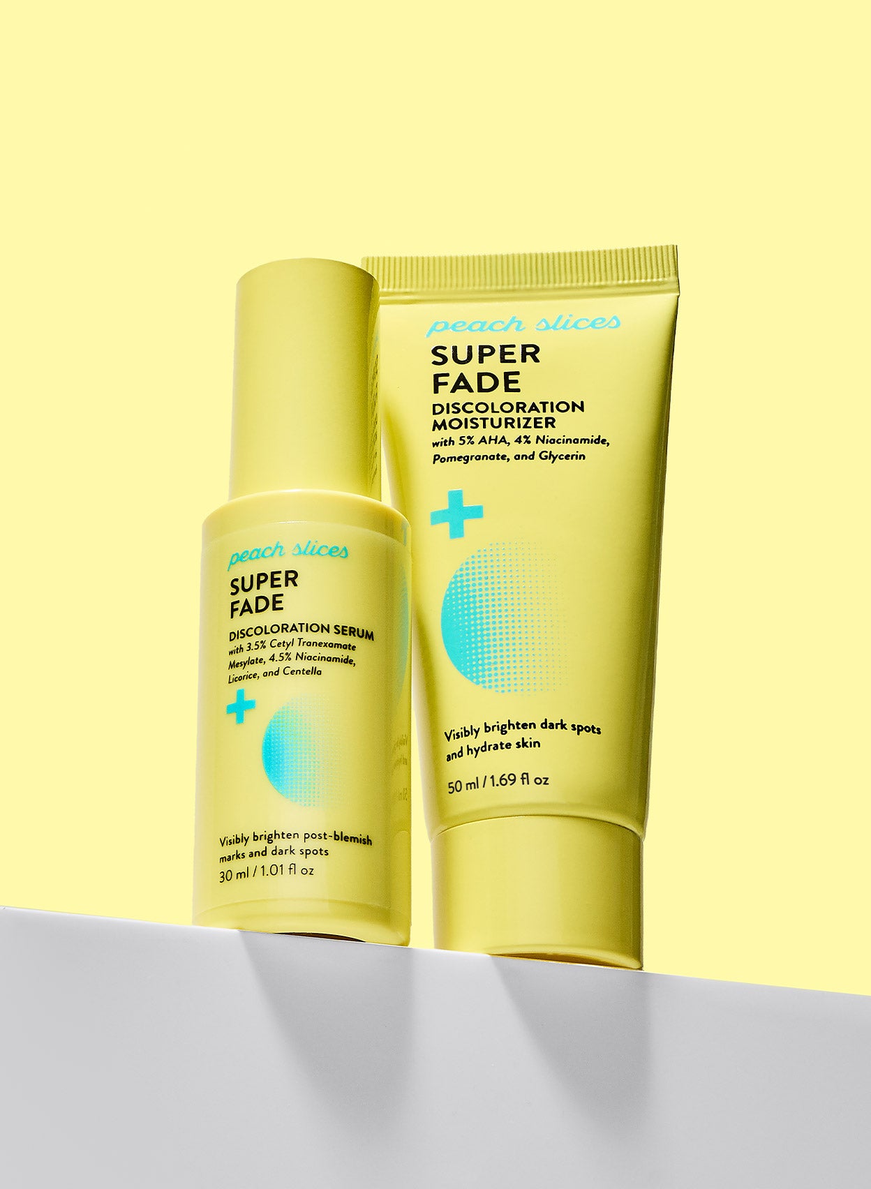 슈퍼 페이드 브라이트닝 세럼 모이스처라이저 듀오