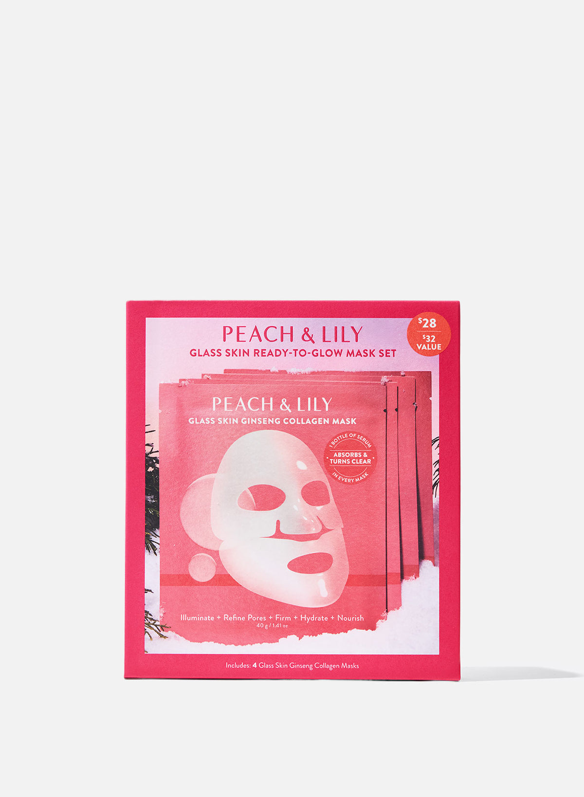 Glass Skin Ginseng Collagen Mask