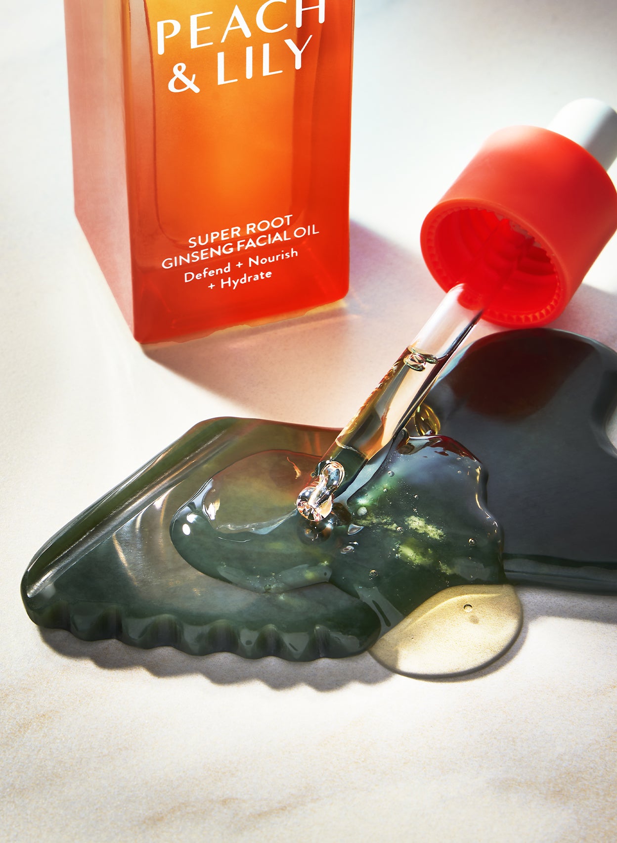 Super Root Ginseng Facial Oil Korean | Peach & Lily