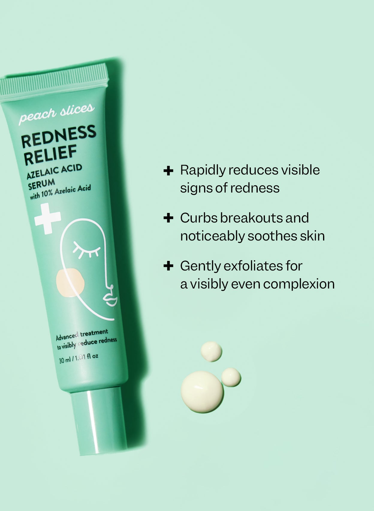 Peach Slices Redness Relief Azelaic Acid Serum - Korean