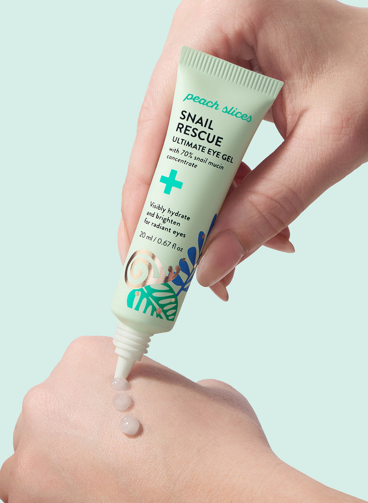 Snail Rescue Ultimate Eye Gel | Cooling Snail Mucin Eye Gel