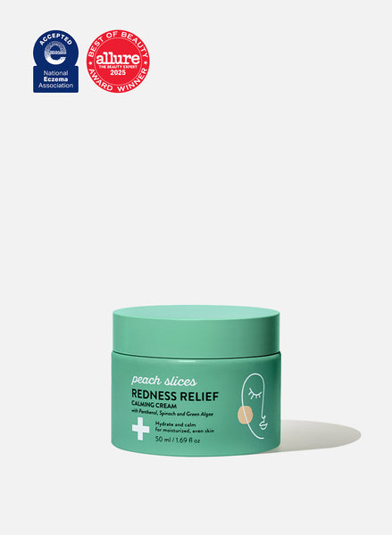 Peach Slices Redness Relief Calming Cream | Reduce Redness