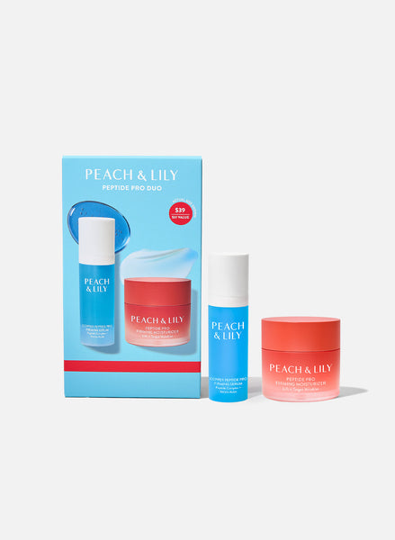 Peptide Pro Travel Duo | Travel-Size Serum & Moisturizer