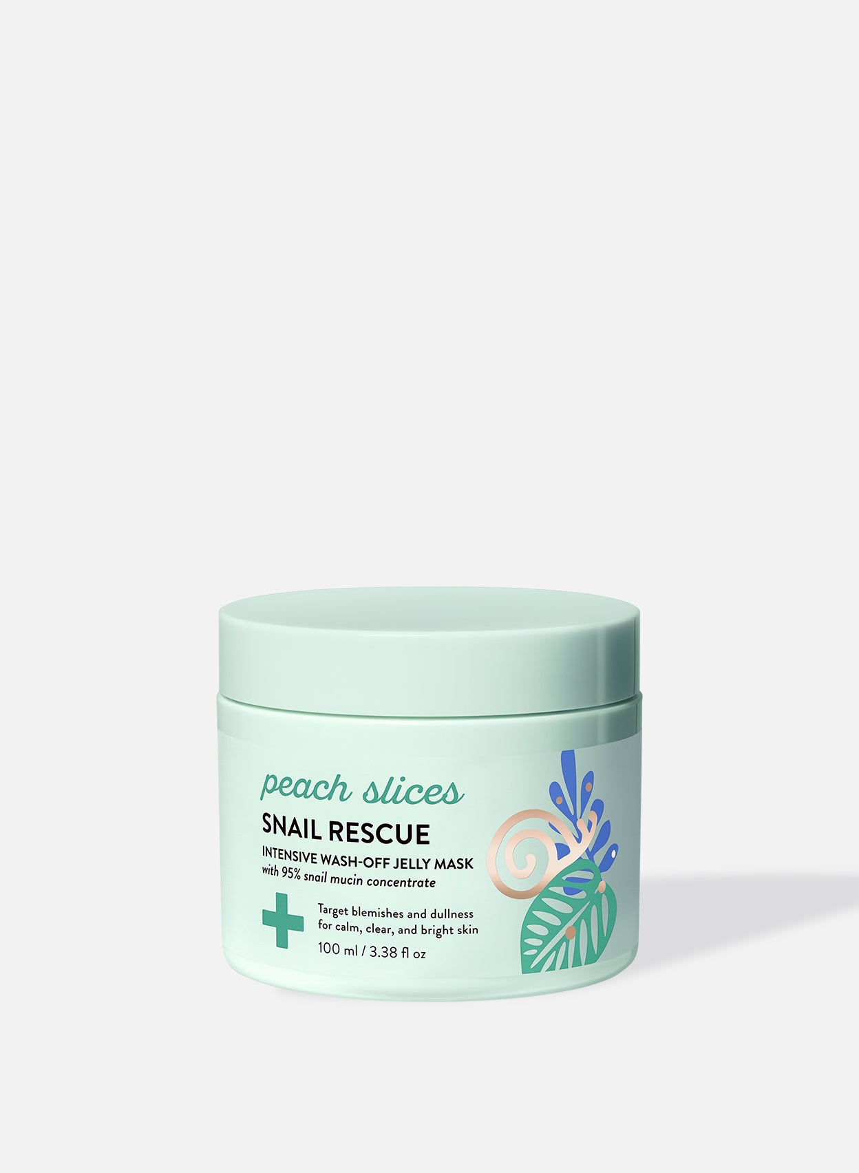 Korean Skin Care with Snail Mucin, Peach Slices Snail Rescue Products