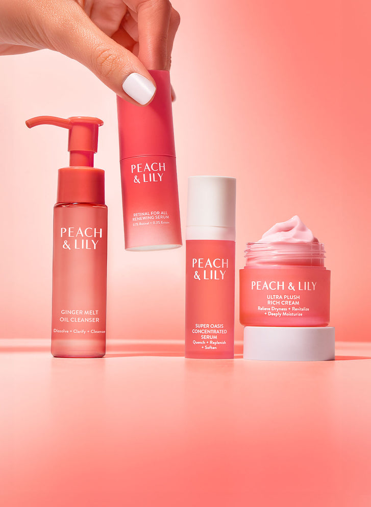 Ageless & Radiant Kit | Anti-Aging Skincare Set | Peach & Lily